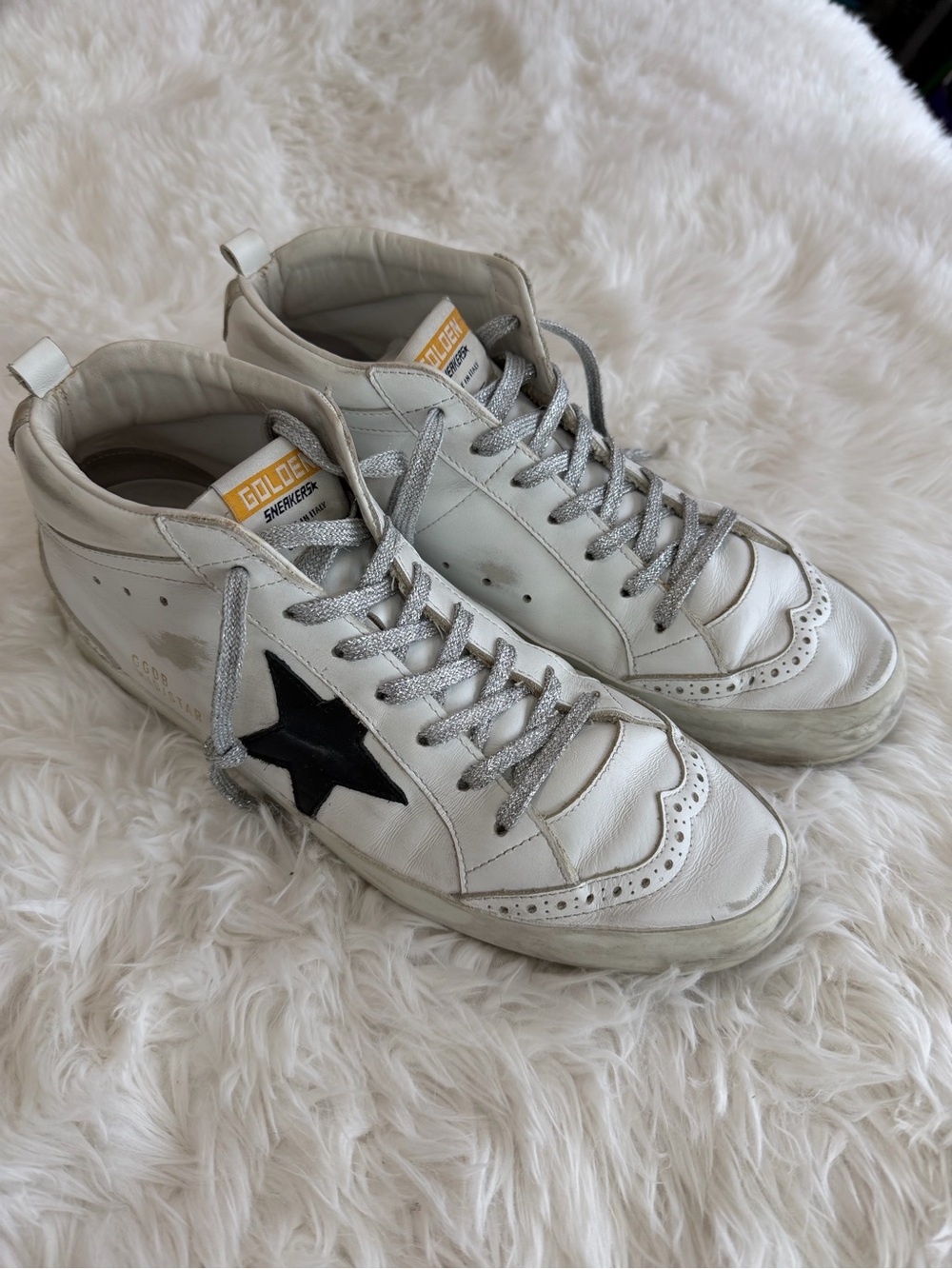 Golden Goose GGDB Mid Star High Top
Sneakers Size 41 US 11